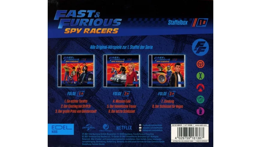 Staffelbox 1 Fast and Furious
