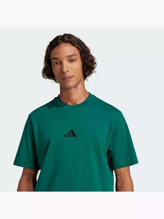 adidas Essentials Small Logo Single Jersey T-Shirt