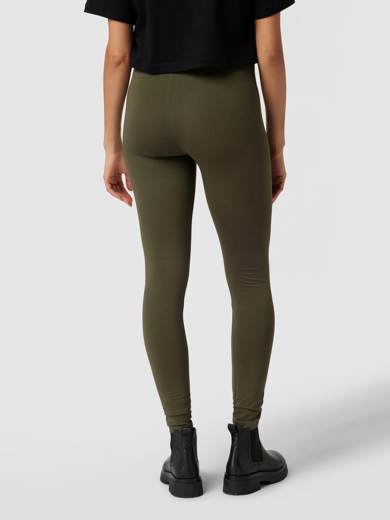 Umstands-Leggings mit Stretch-Anteil im 2er-Pack in schwarz