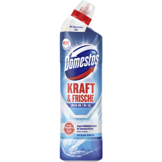 Domestos WC-Gel Kraft & Frische Ocean Fresh 750ML