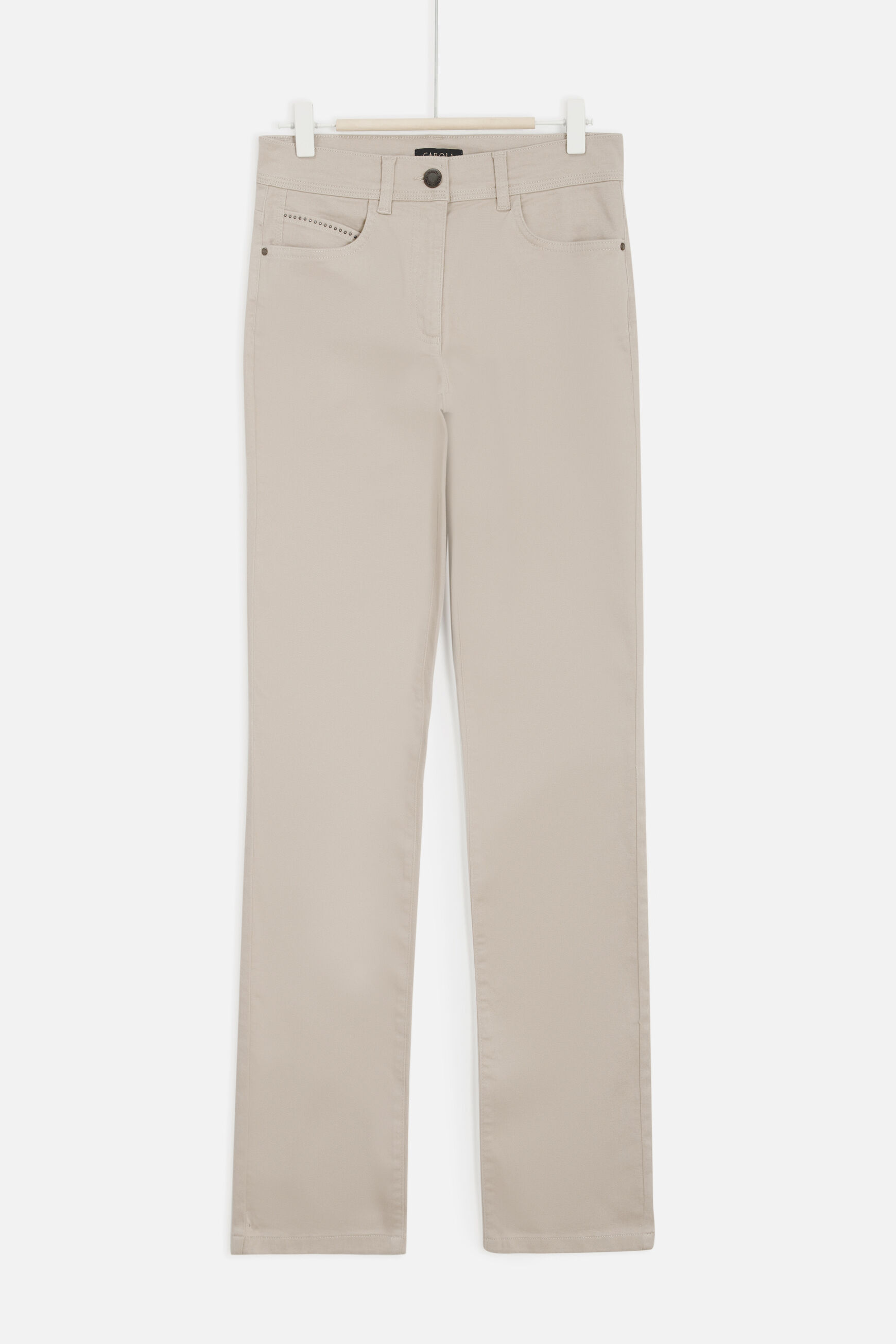 pantalon tampa beige femme