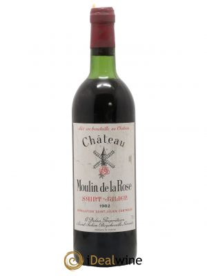 Château Moulin de la Rose Cru Bourgeois  1982 - Lot de 1 Bouteille