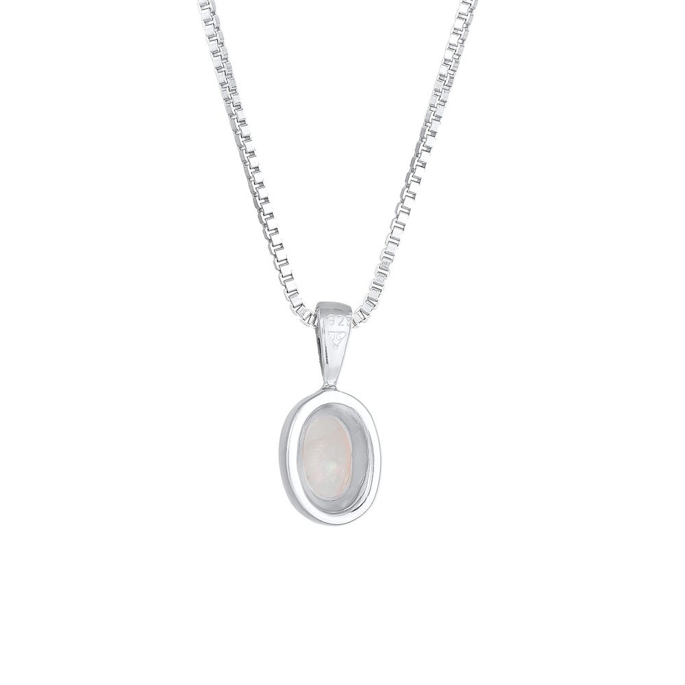 Elli PREMIUM Elli PREMIUM Collier Pendentif pour dames en pierres précieuses Basic Timeless av collier