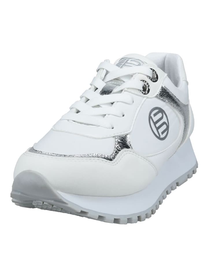 Bagatt Sneakers in Weiß/ Silber günstig kaufen