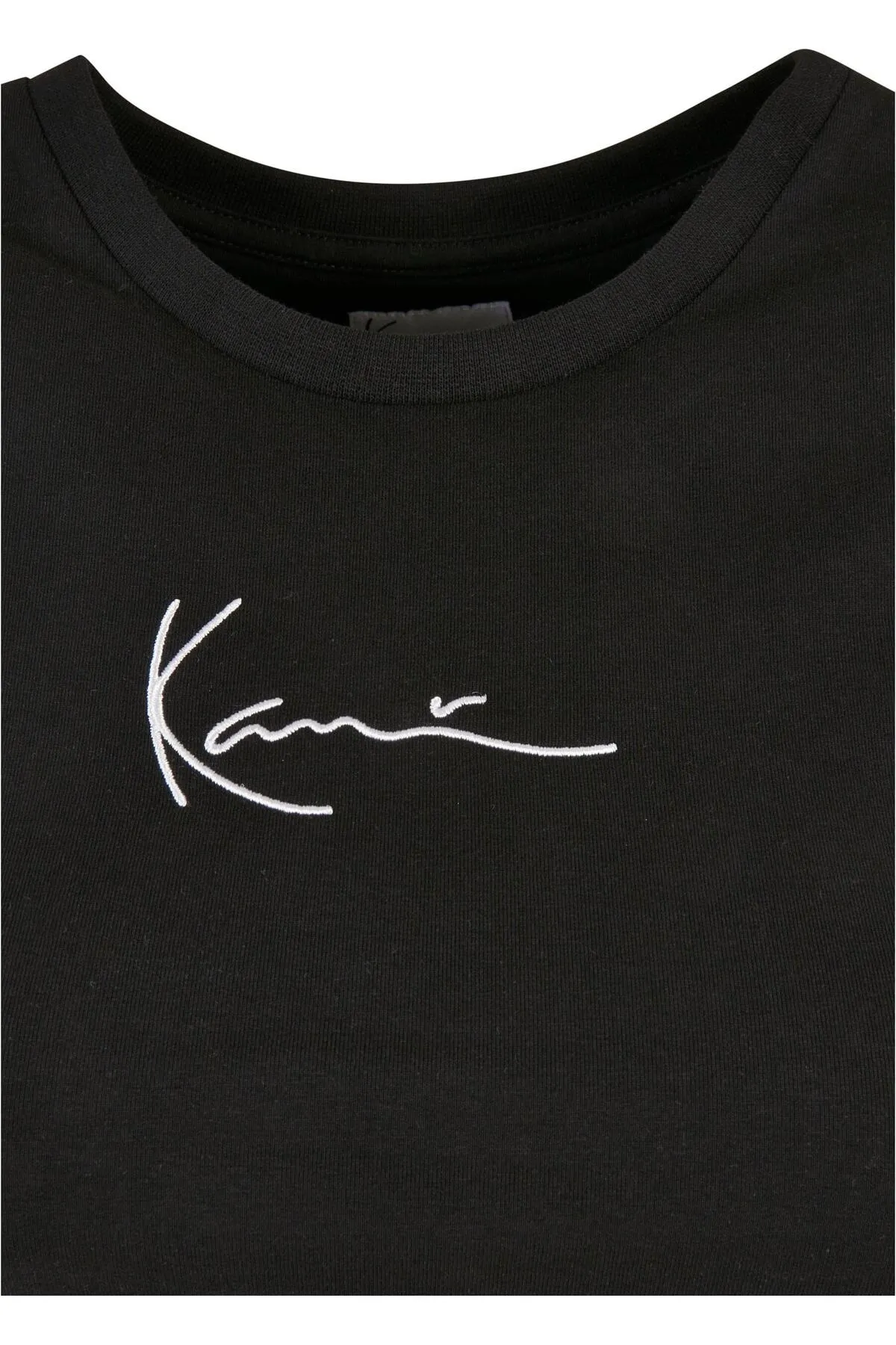 KARL KANI  Damen KKWQ22002BLK SMALL SIGNATURE SHORT TEE BLK