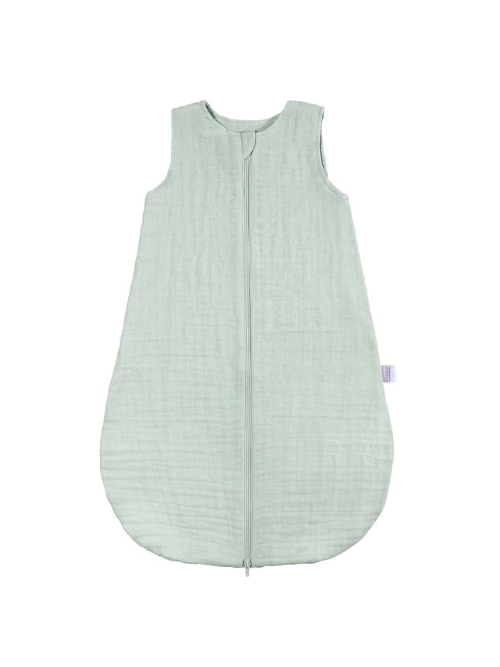 Makian Musselin-Schlafsack - Mint - Gr. 60 cm in gruen günstig kaufen