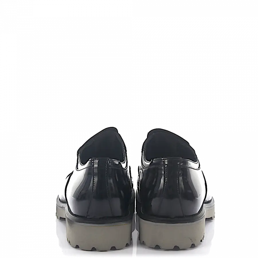 Budapester - Slipper 389 Lackleder - schwarz