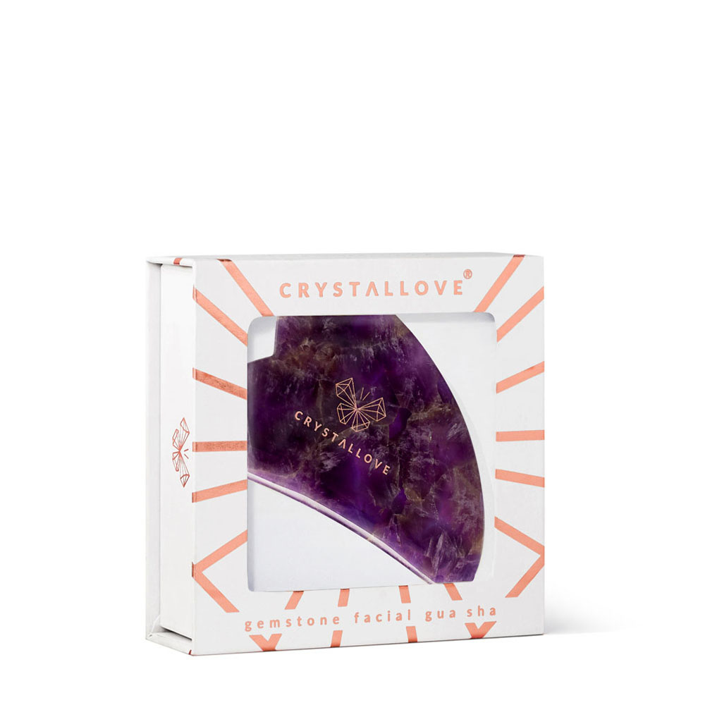 crystallove CRYSTALLOVE Amethyst gua sha