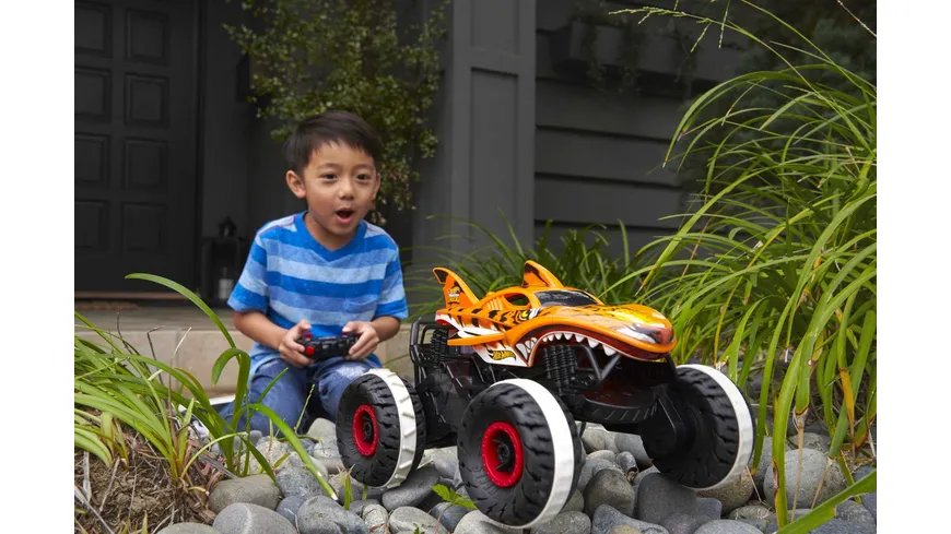 Hot Wheels R/C Tiger Shark Monster Truck, ferngesteuertes Auto