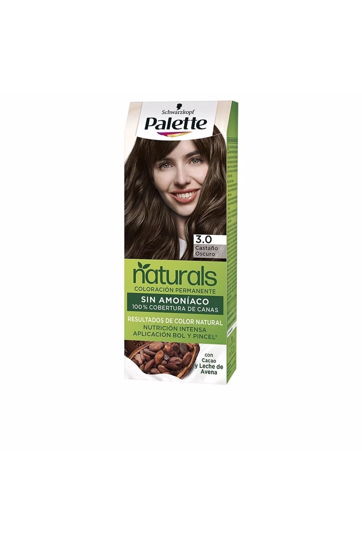 Palette  Natural Tinte #3.0-castaño Oscuro Palette
