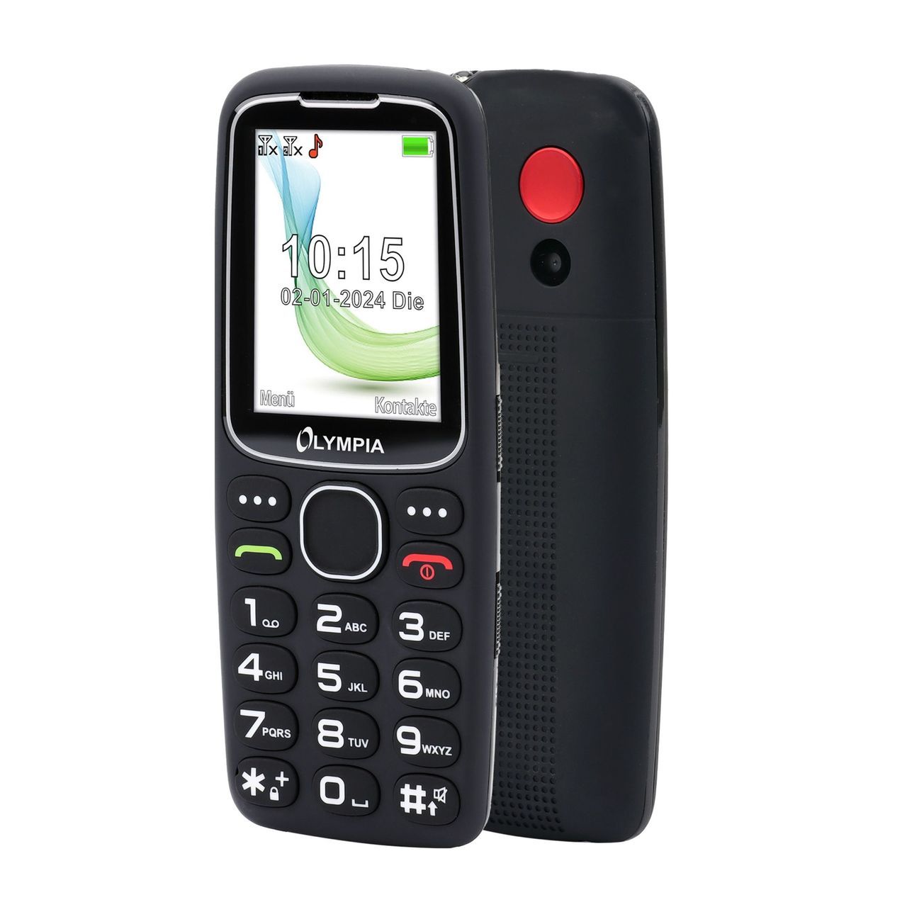 Olympia Mobiltelefon OLYMPIA STAR, schwarz