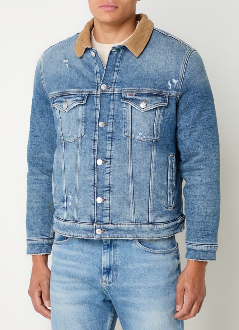 Tommy Hilfiger Ryan teksas jakna s plišanom podstavom i logotipom