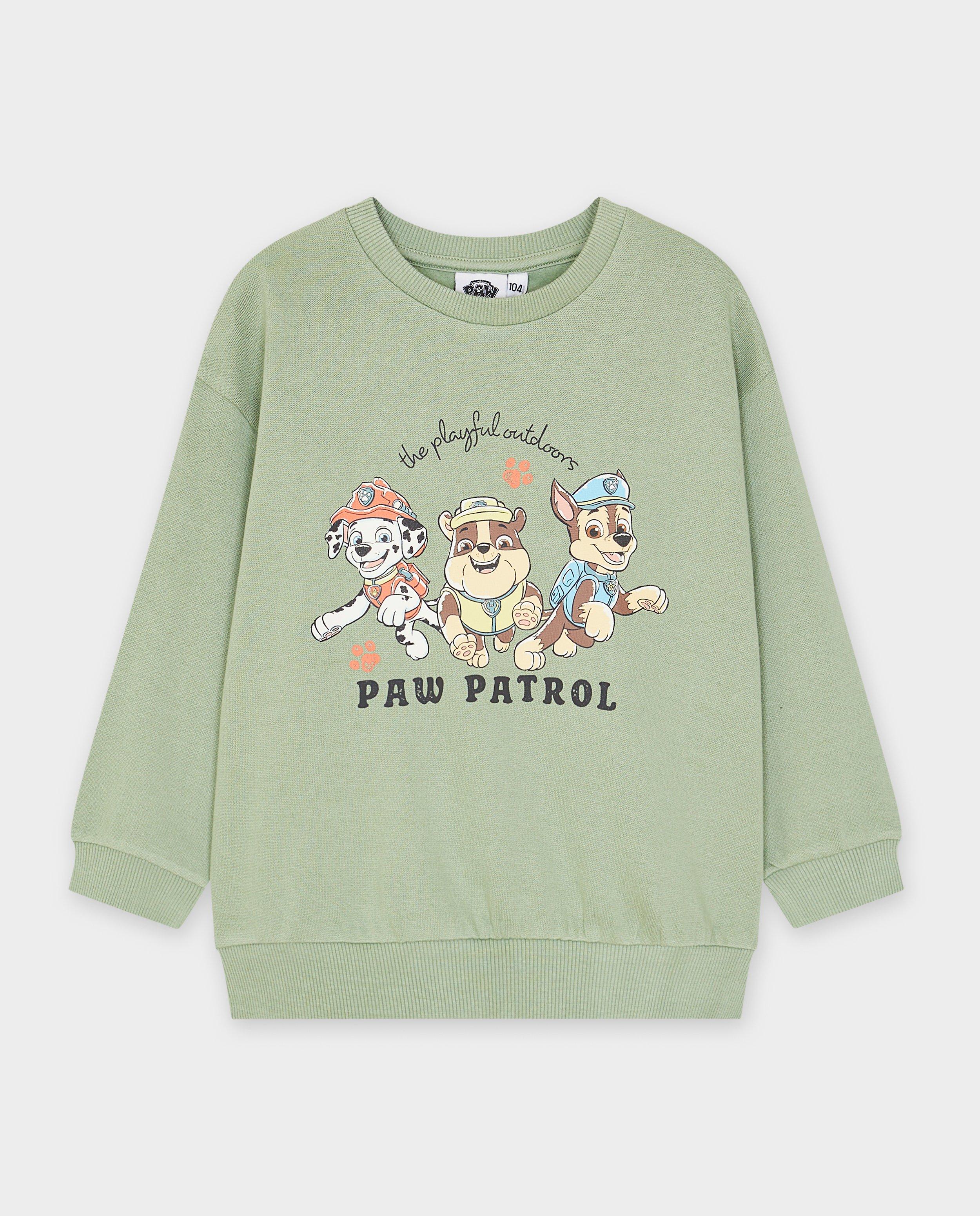 Paw Patrol tröja med Paw Patrol-tryck ljusgrön