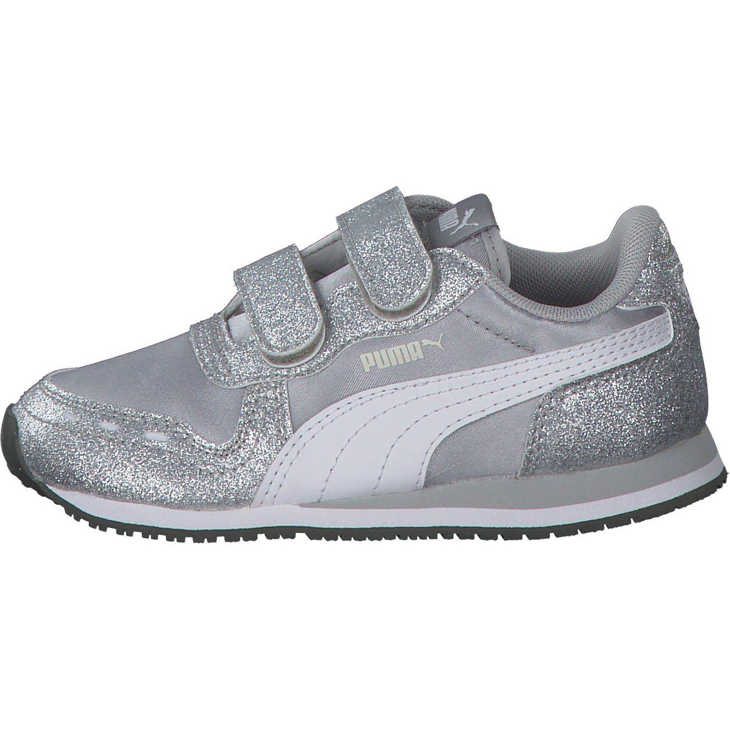 Puma Cabana Racer Glitz V Inf 370986, Sneakers Low, Kinder, high rise-peacoat-pal
