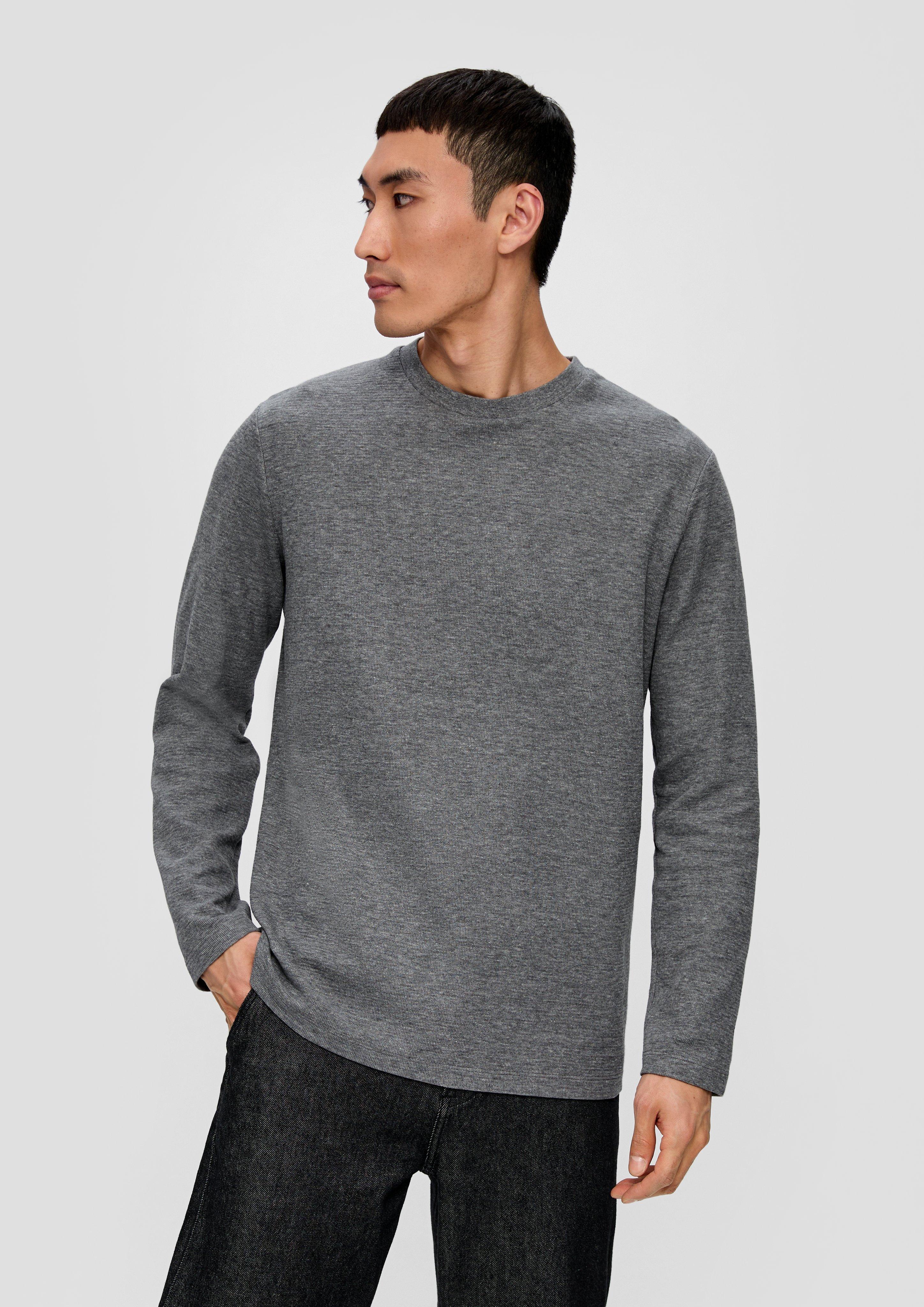 Longsleeve mit Crewneck  2135729-9730