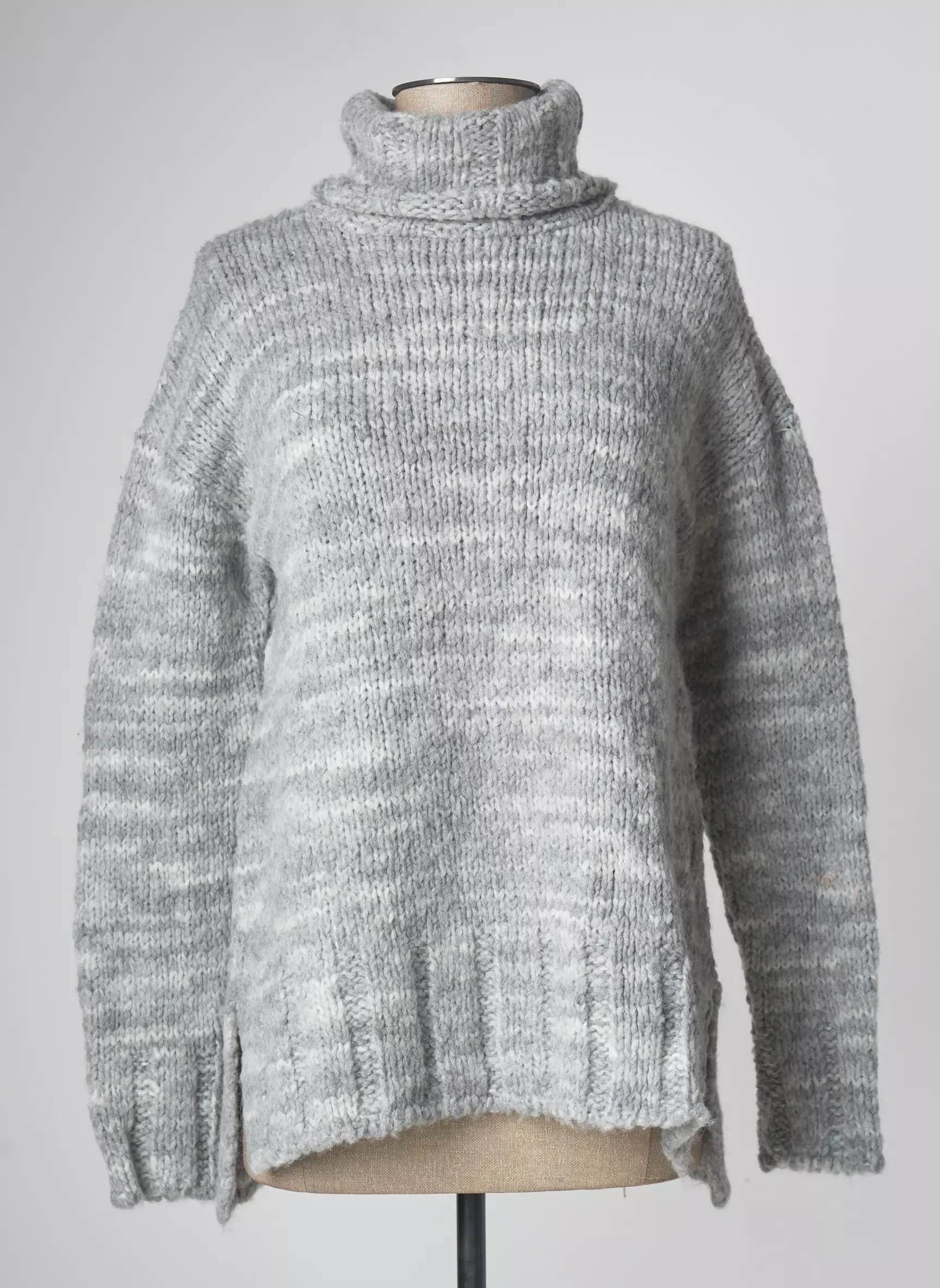 Mus   Bombon Cols Roules Femme couleur gris