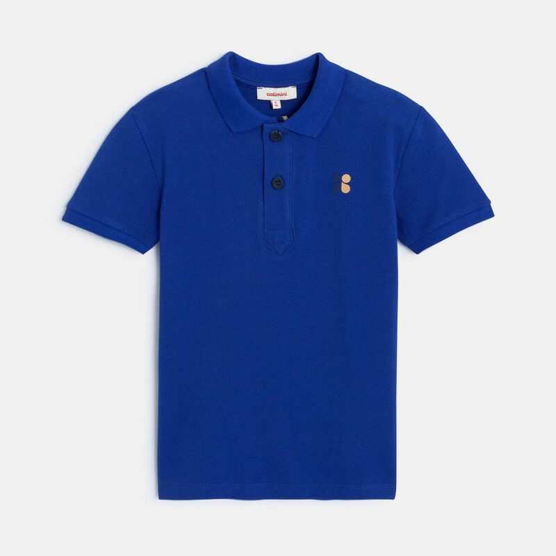Polo garçon bleu Catimini