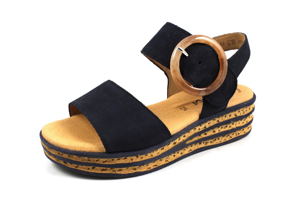 GABOR Klassische Sandalen blau
