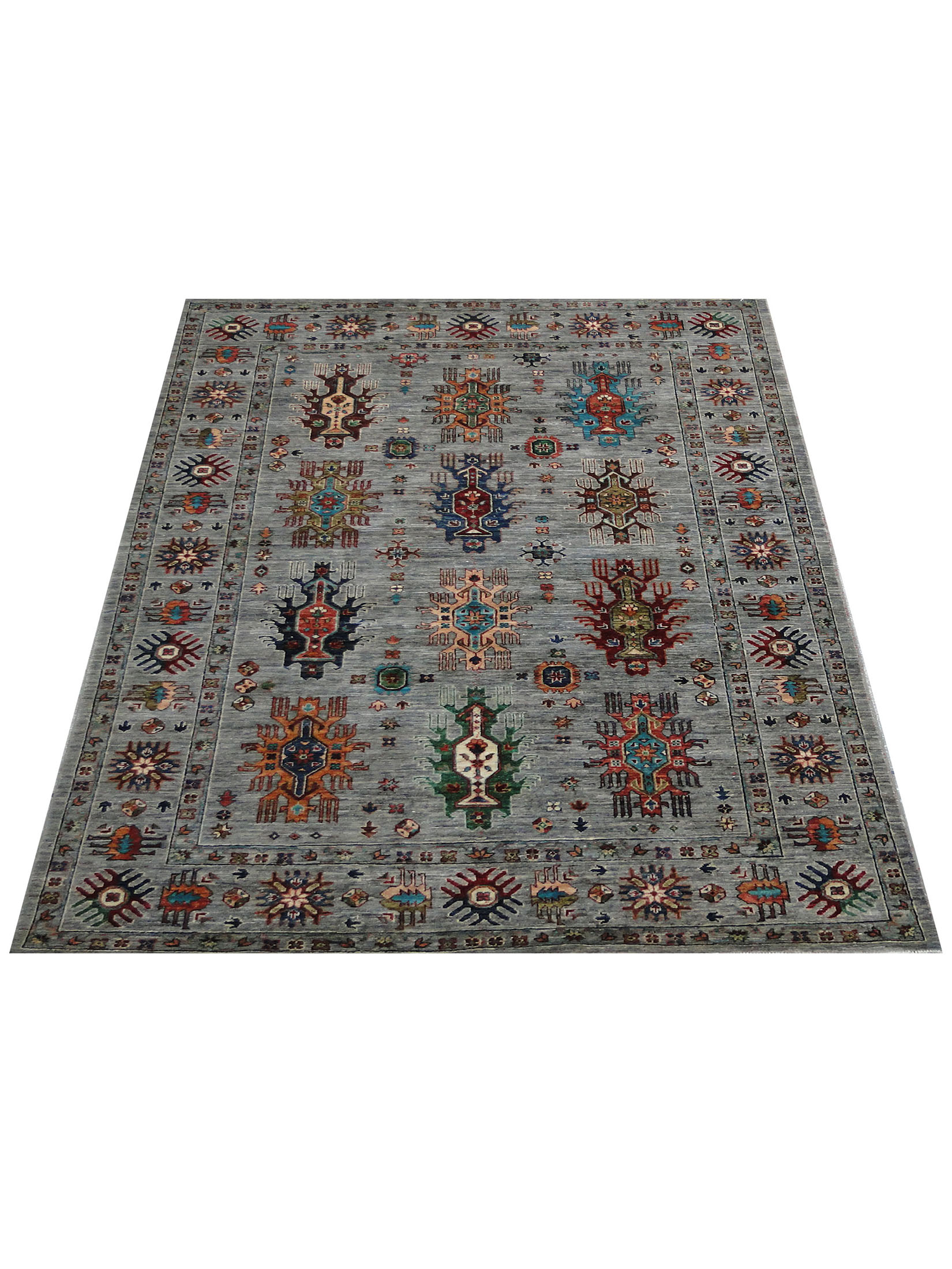 Kazak Ghazni ca. 172 x 238 cm, Unikat / Einzelstück