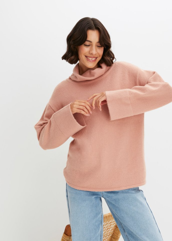 Pullover mit weitem Ärmel