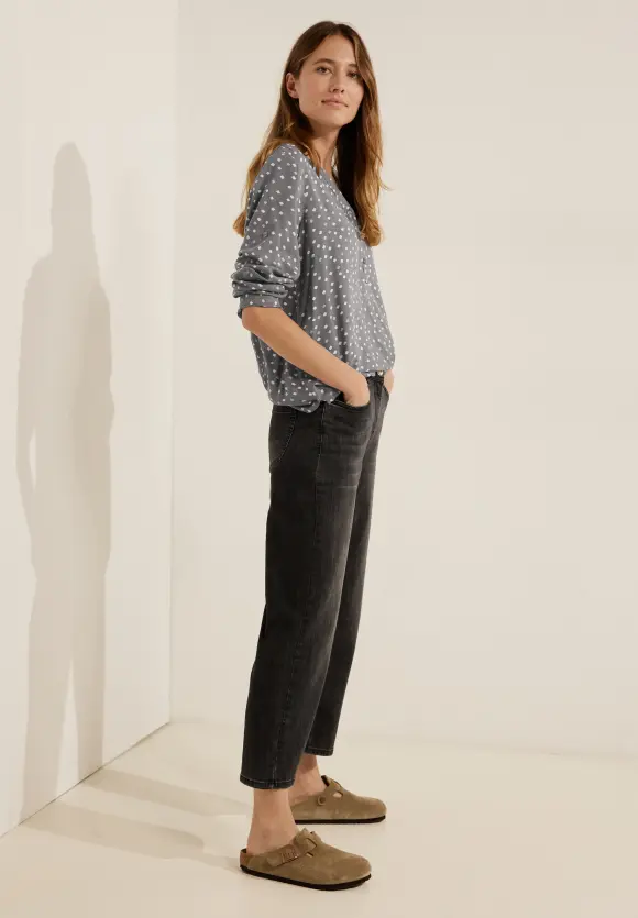 CECIL Bluse mit Punktemuster