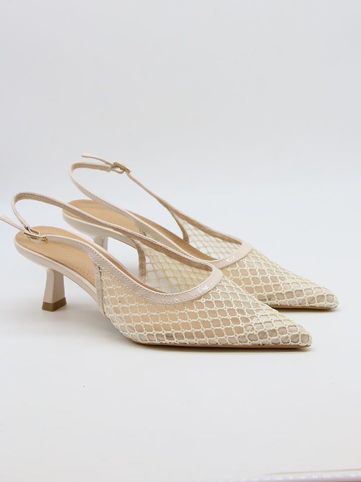 Belucci Slingpumps in Beige günstig kaufen