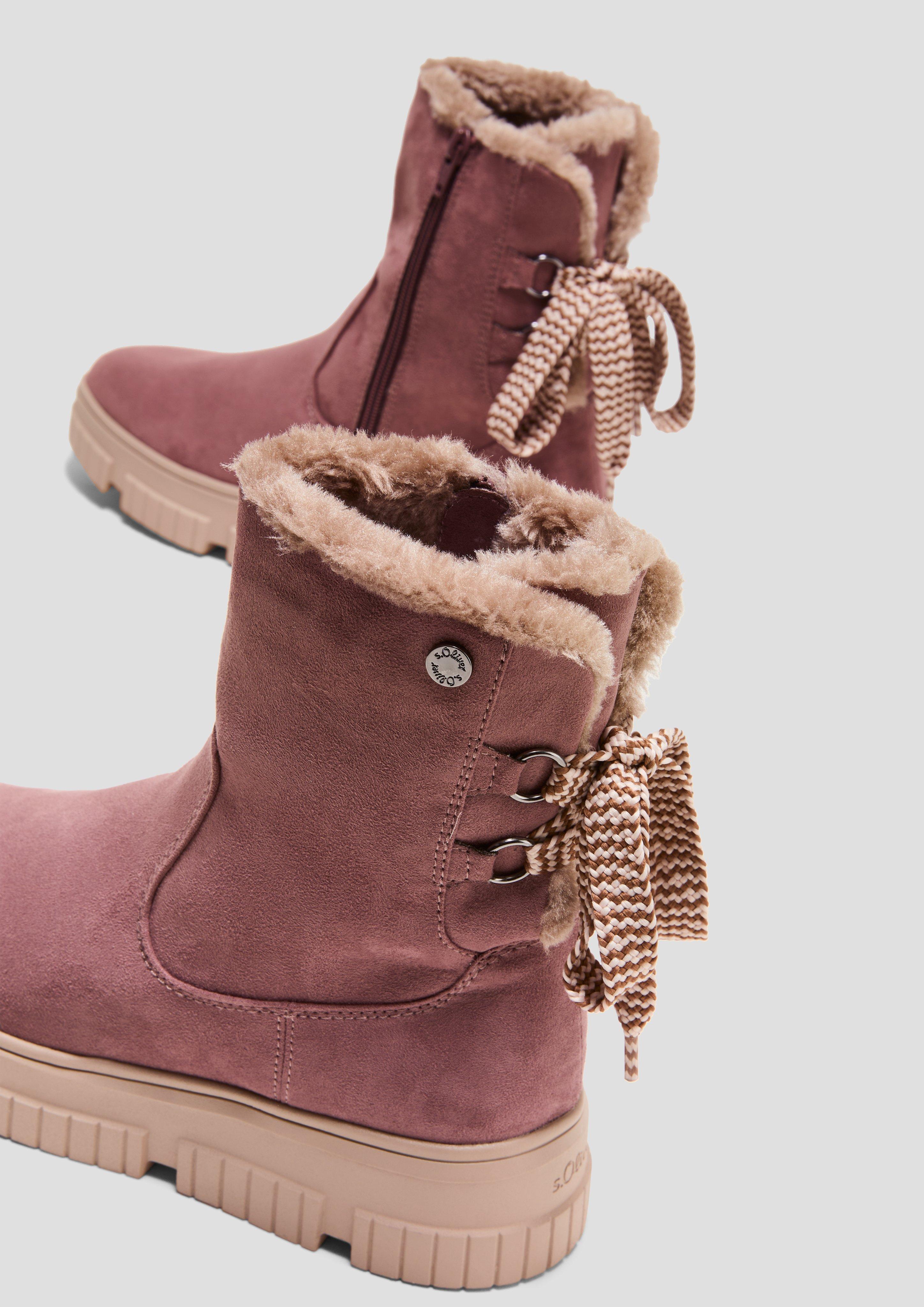 Winterstiefel mit Kunstfellfutter  6008603-512