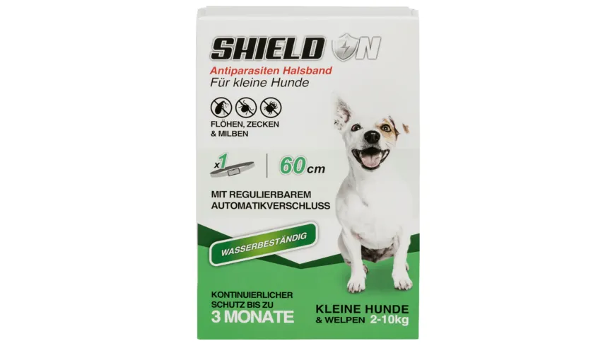 SHIELD N Ungezieferhalsband für kleine Hunde