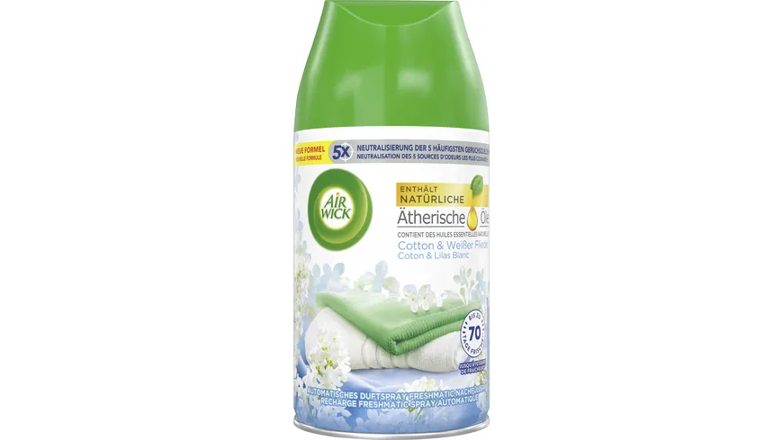 Air Wick Duftspray Cotton & Weißer Flieder Nachfüller 250 ml