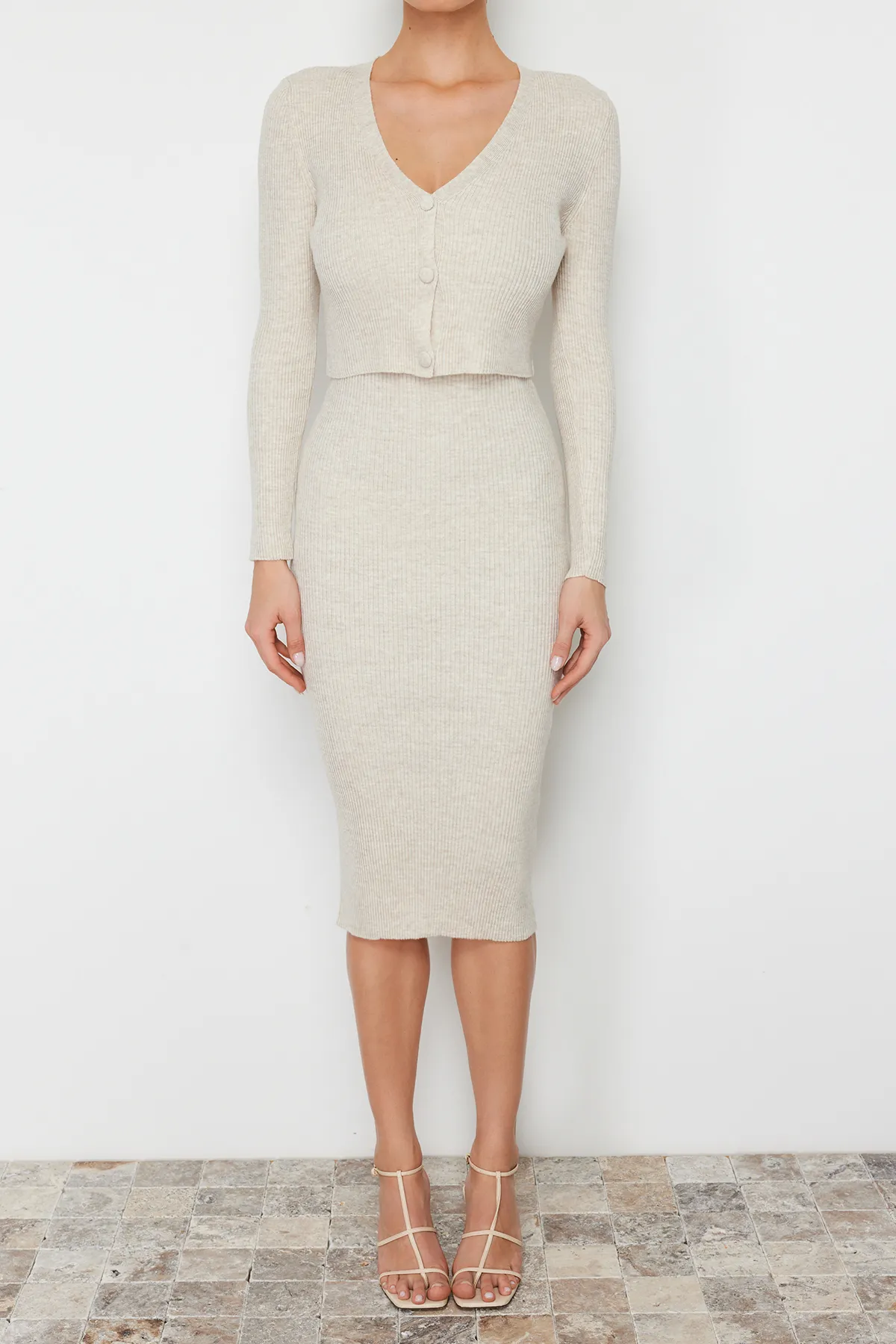 Trendyol Collection  Beige Uni TWOSS21EL0208