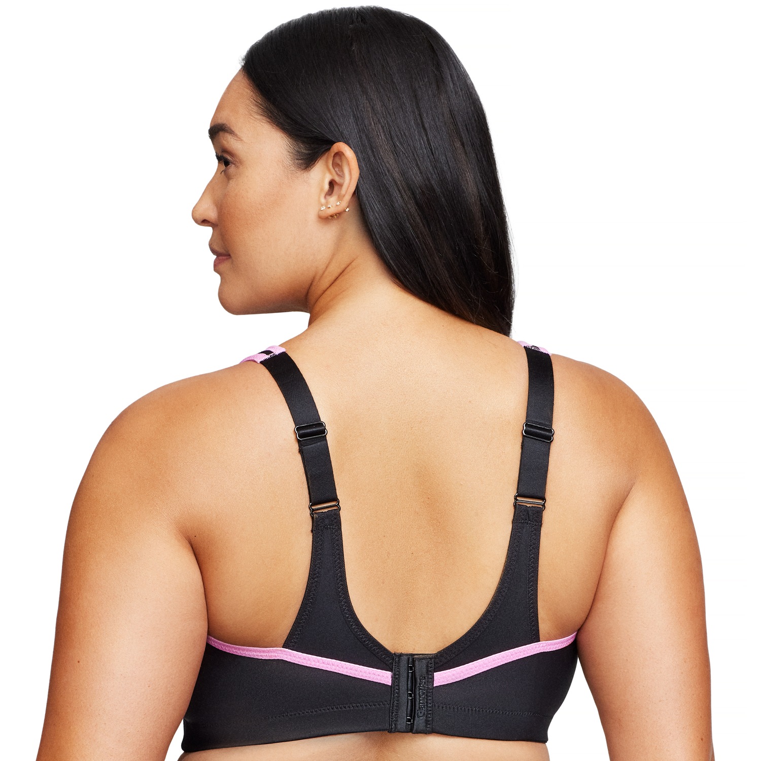 Sport-Bustier - Schwarz