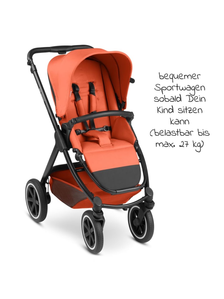 ABC-Design Buggy & Sportwagen Samba mit Sportsitz (ab ca. 9 in orange,schwarz günstig kaufen onesize