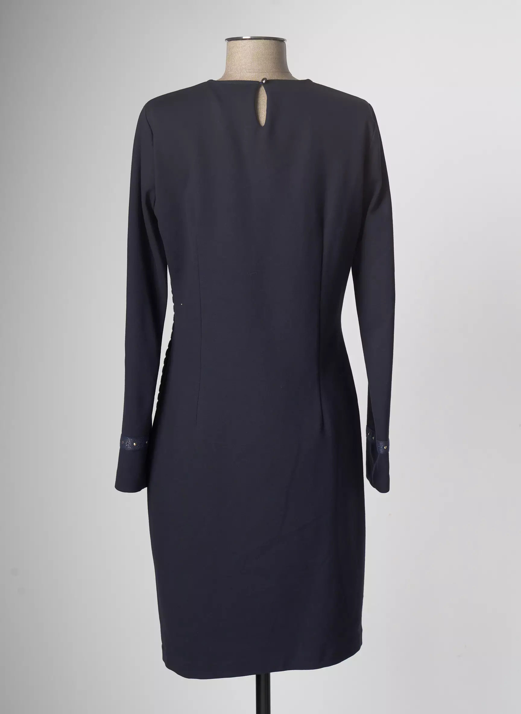 Divas Robes Mi Longues Femme couleur bleu