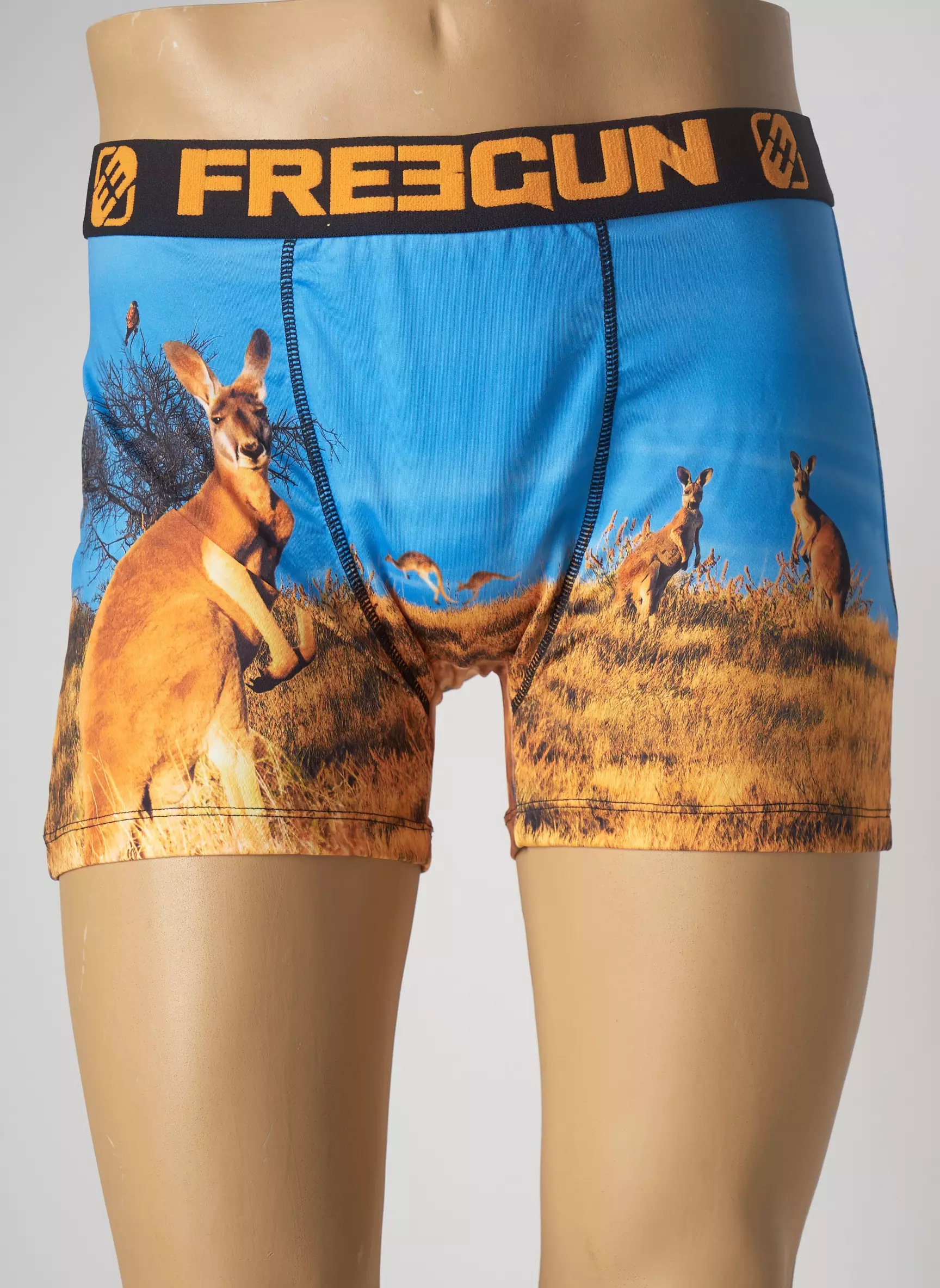 Freegun Boxers Homme couleur bleu