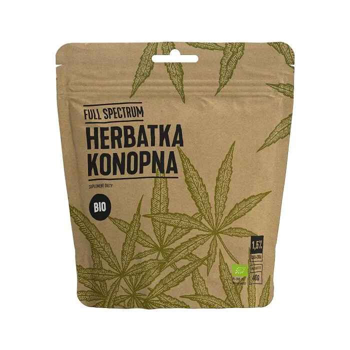 Viso spektro ekologiška kanapių arbata