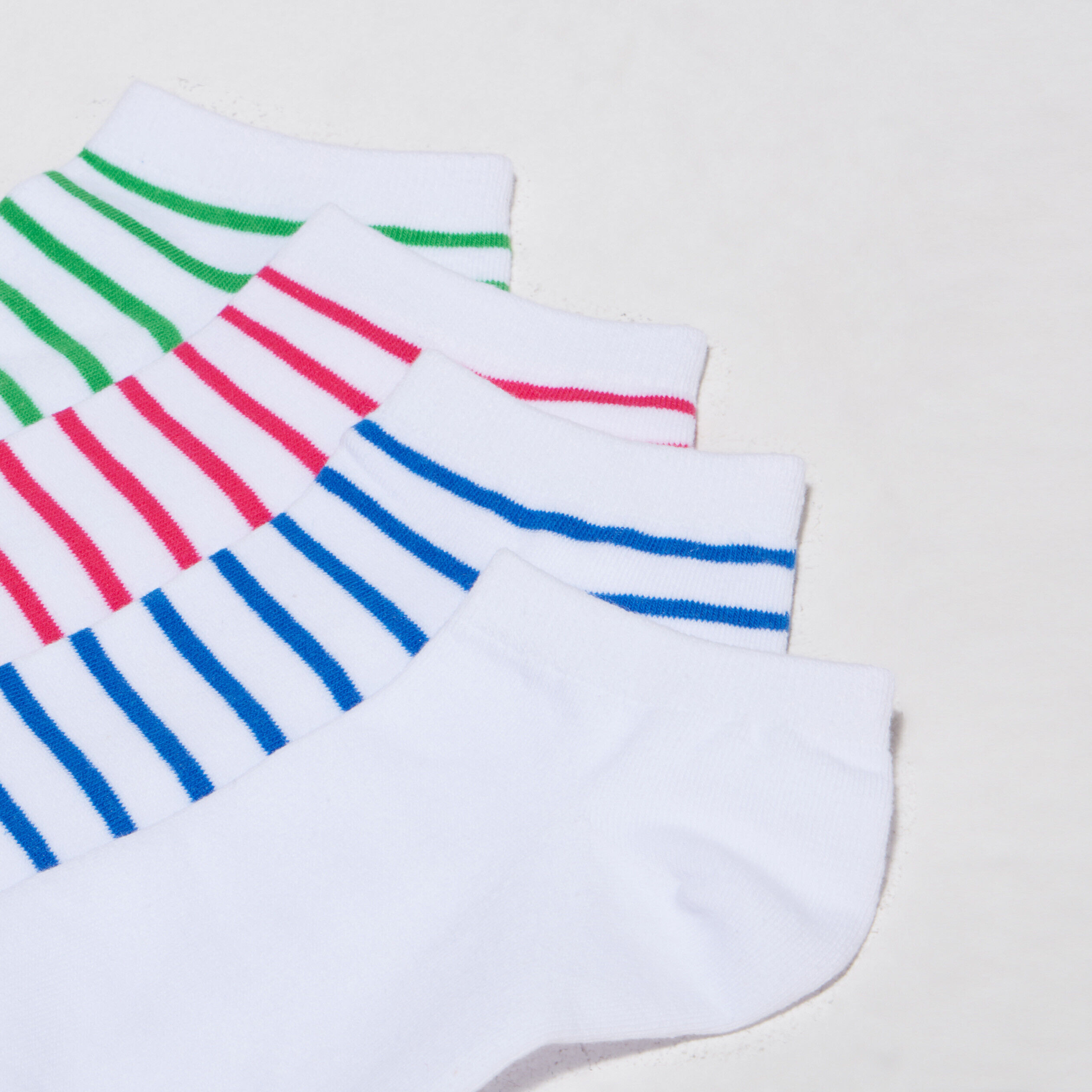 Lot 4 paires chaussettes ecru femme | Cache Cache