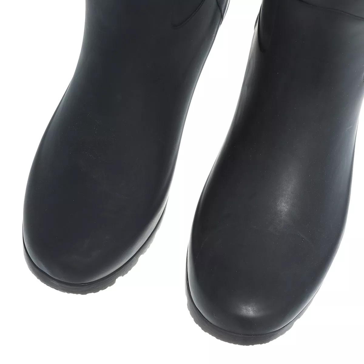 LAGERFELD Stiefeletten schwarz Regenstiefel