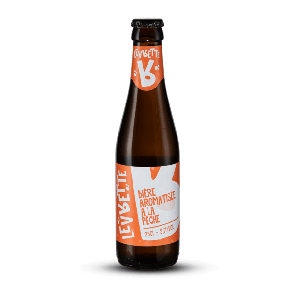 Levrette aromatisée pêche 25 cl