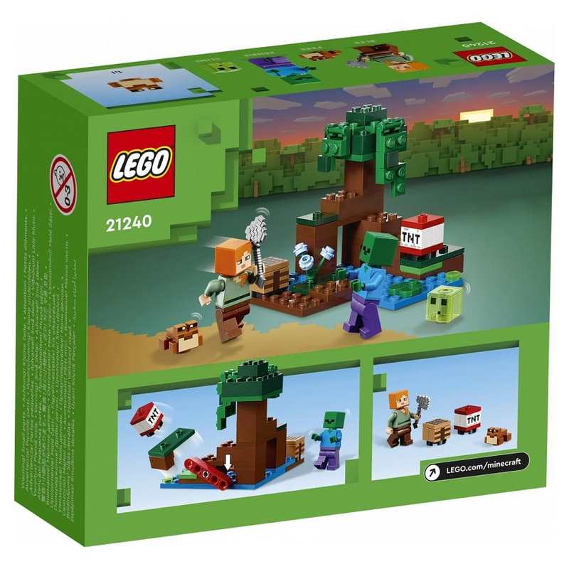 21240 Aventures dans le marais LEGO Minecraft