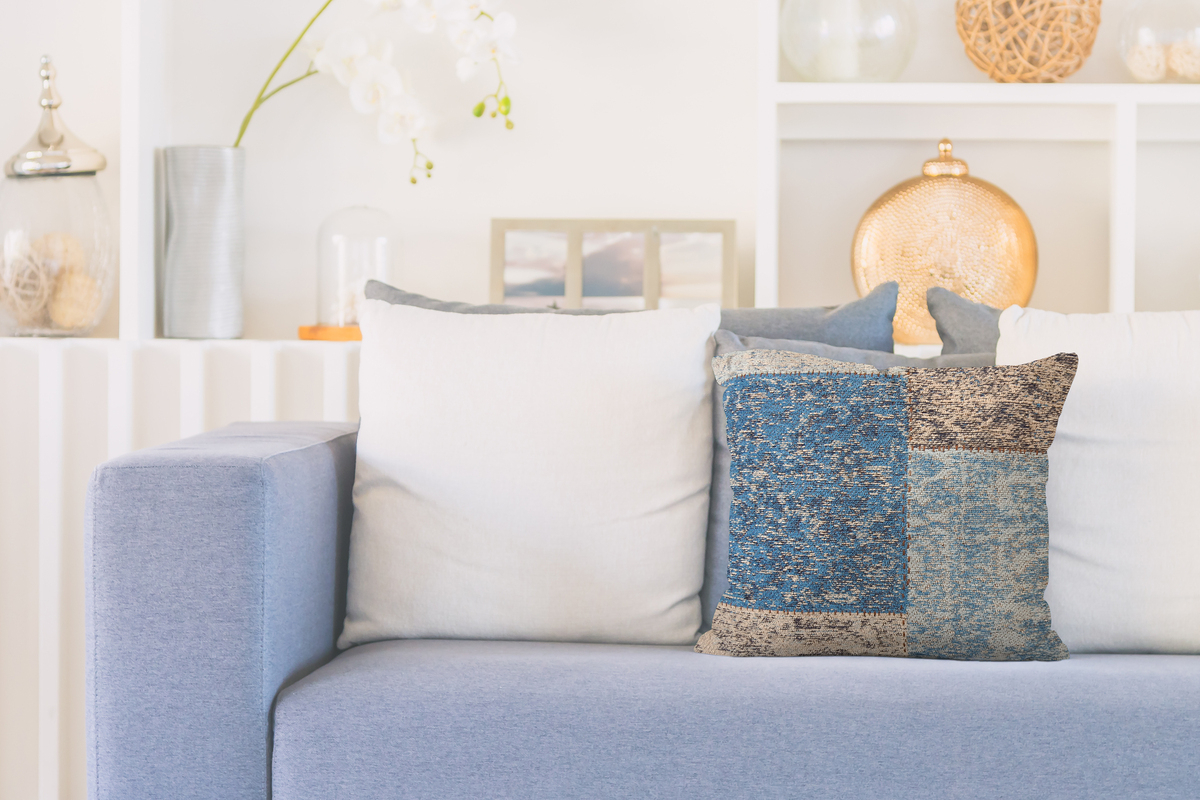 Kayoom Kissen Symphony Pillow 160 Blau