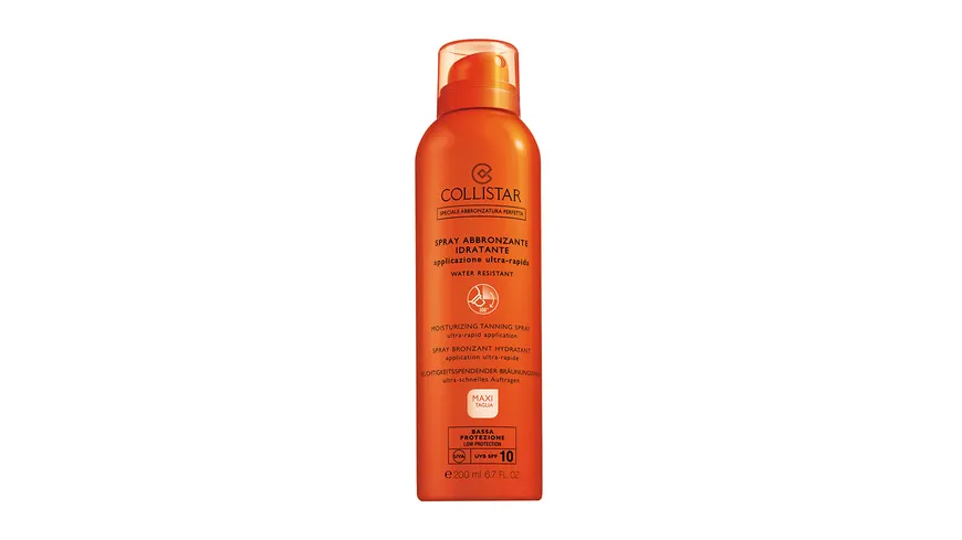 COLLISTAR Moisturizing Tanning Spray LSF10 200 ml