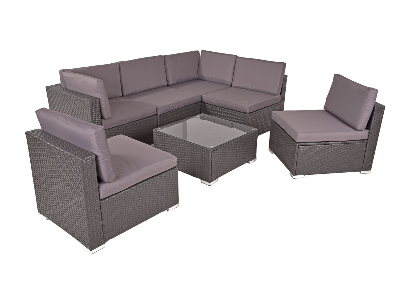 Garden Pleasure Sitzgruppe SANSIBAR, 7-teilig