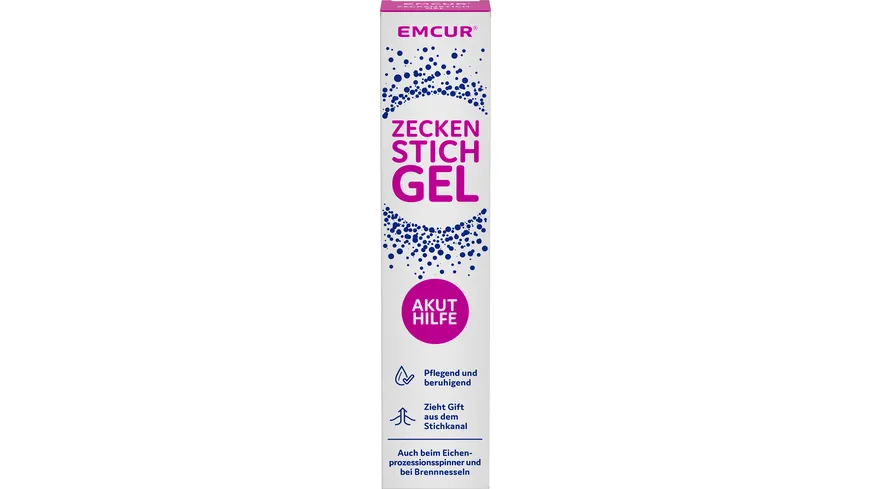 Emcur Zeckenstich-Gel 20 ml