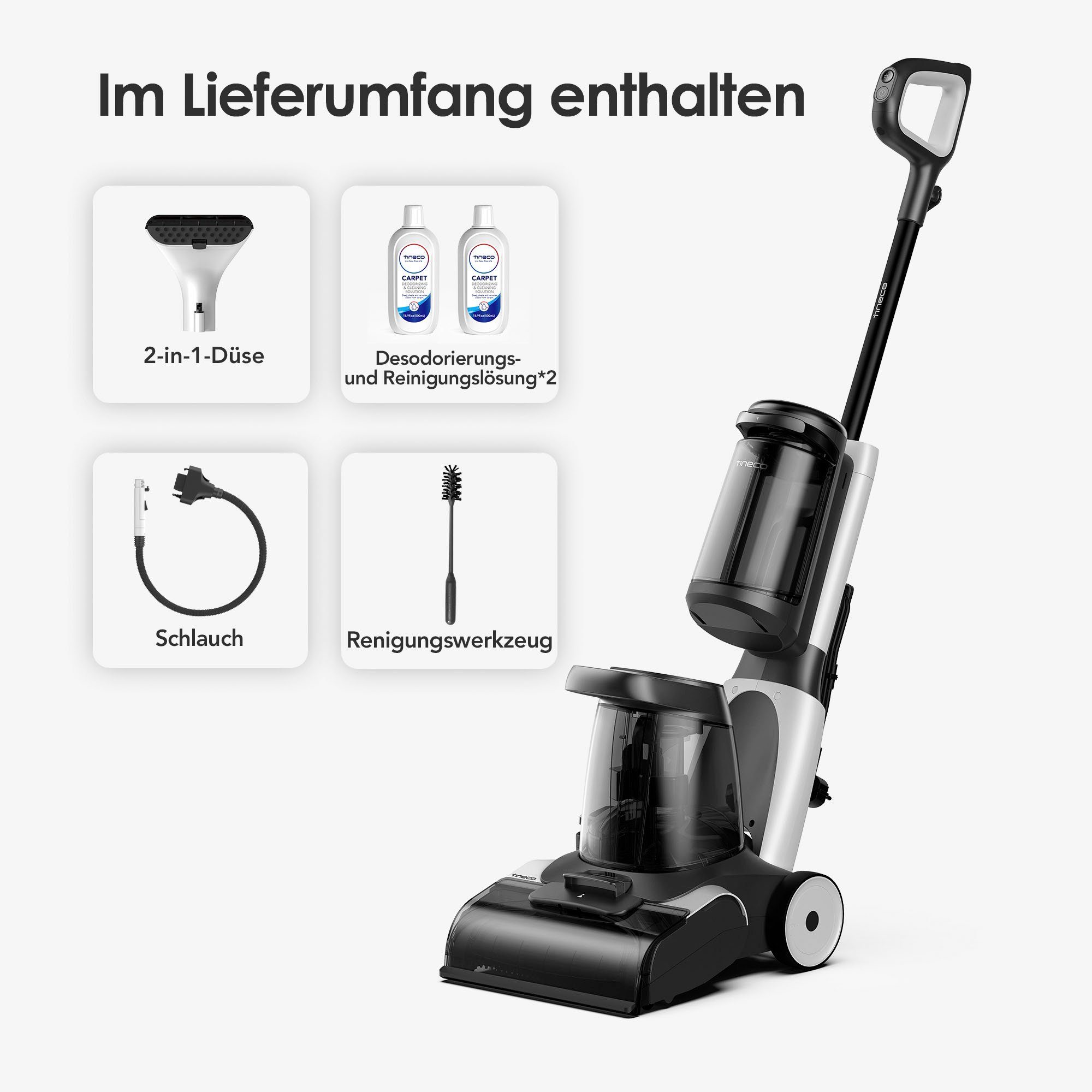 Tineco Teppichreinigungsgerät Carpet One Pro, 1300 W, beutellos