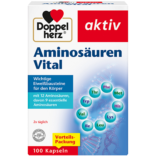 DOPPELHERZ Aminosäuren Vital Kapseln  100 St  Kapseln