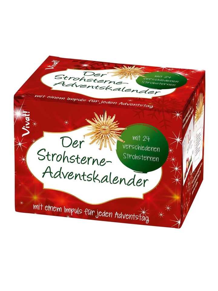 St. Benno Der Strohsterne-Adventskalender | mit einem Impuls für jeden Adventstag günstig kaufen onesize
