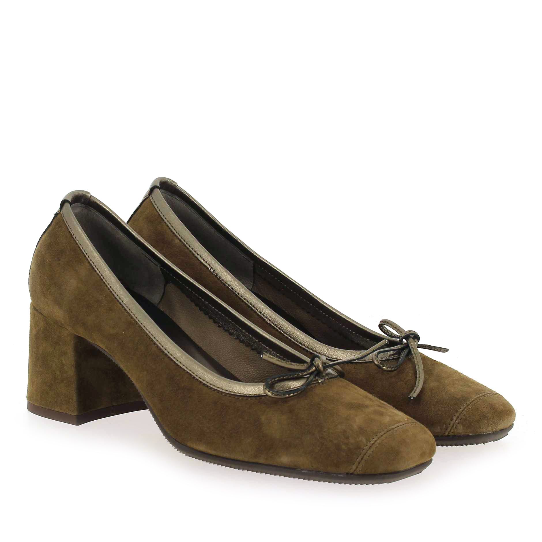 Reqins  MADAME CUIR - Marron Bronze