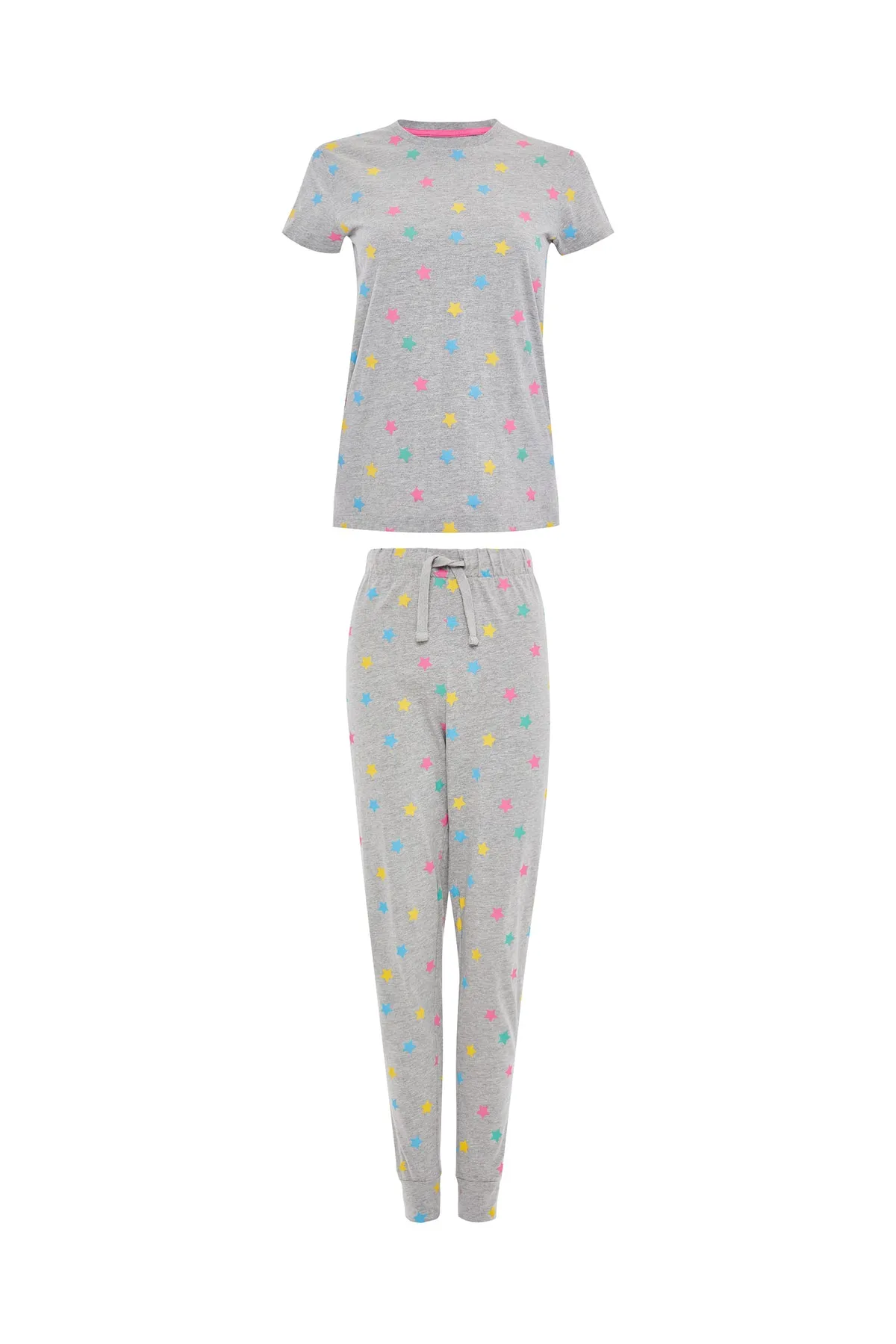 Threadbare  Pyjama set - Grau - Pünktchen