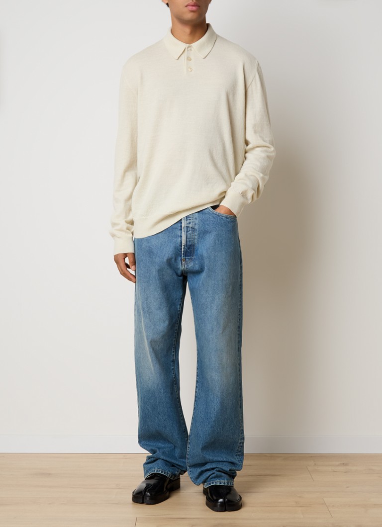 Pulover cu guler înalt din lână fină Maison Margiela