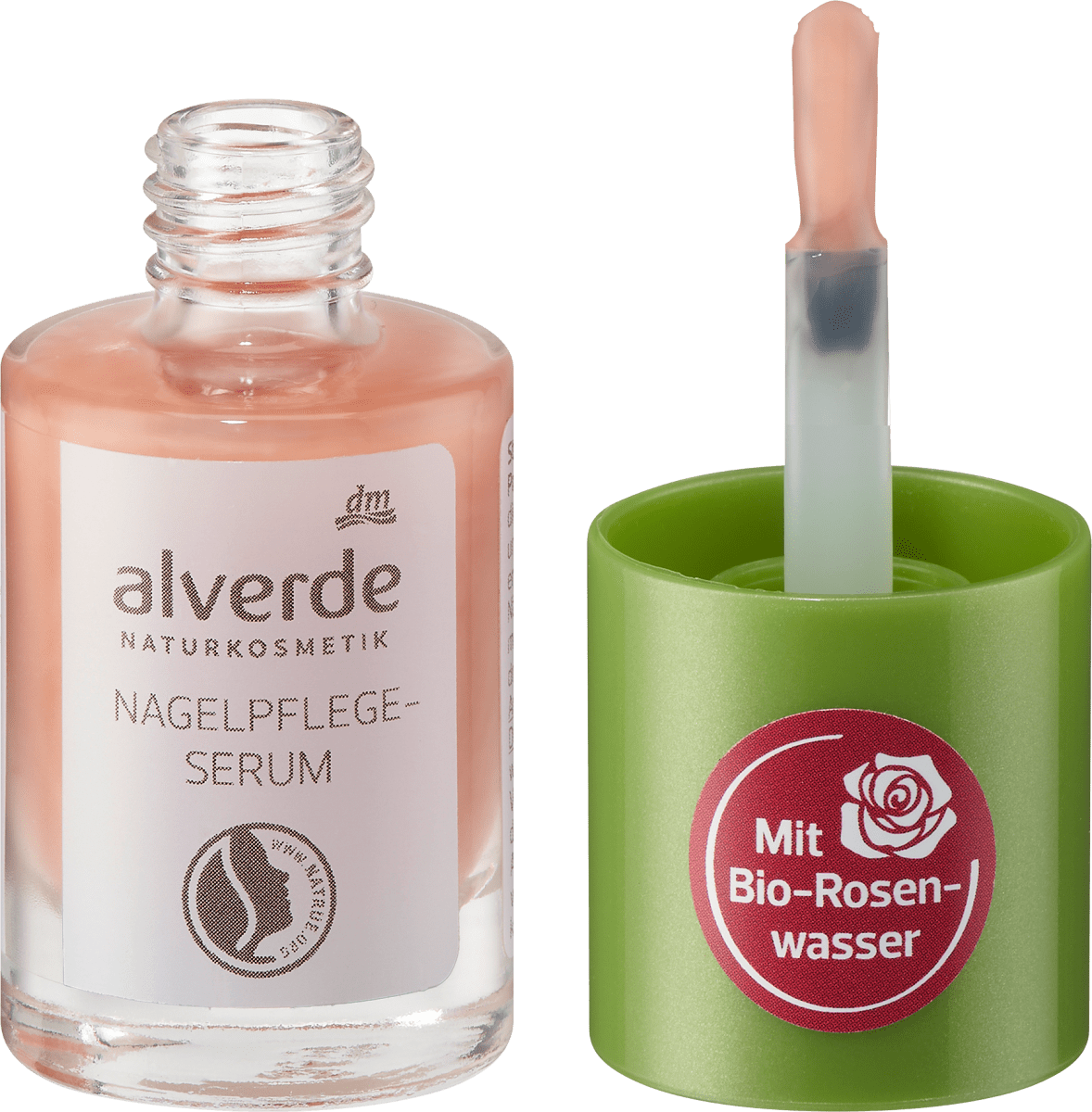 Nagelserum mit Bio-Rosenwasser, 10 ml